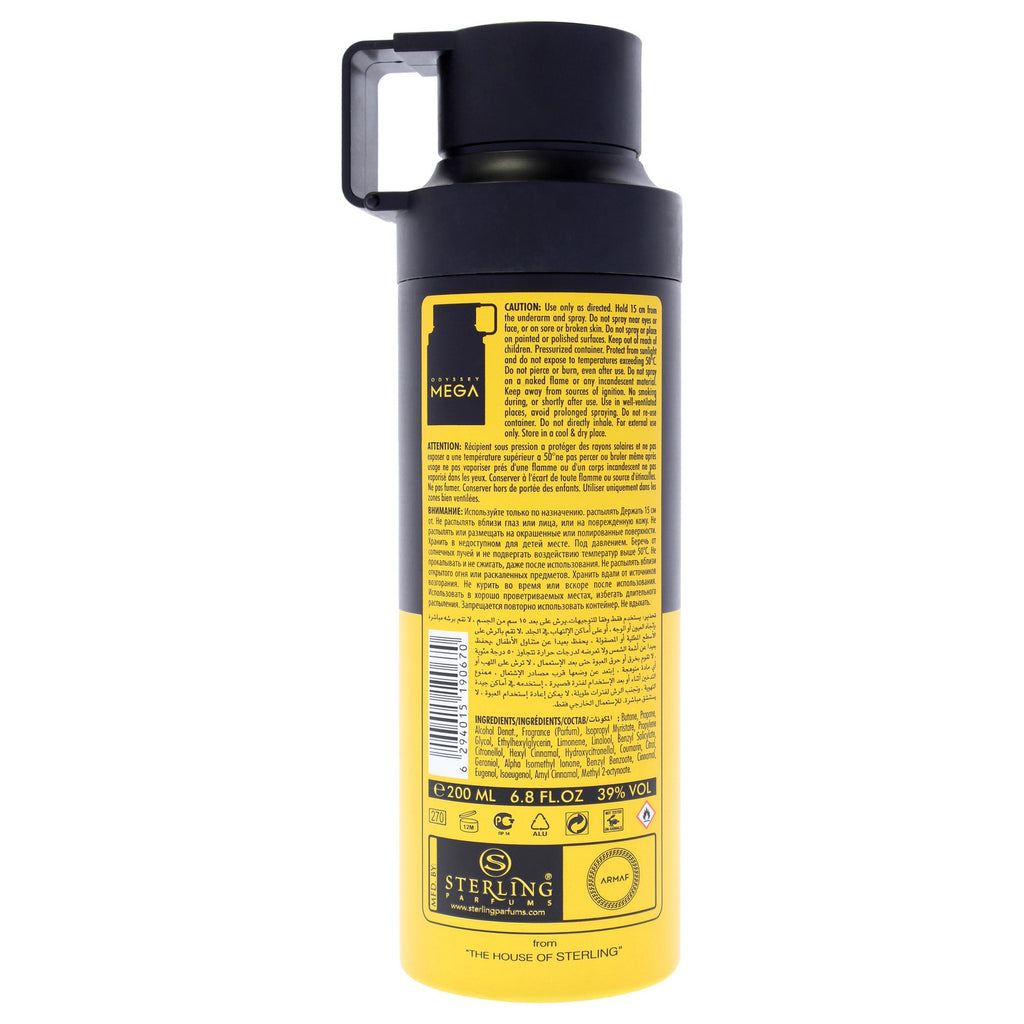 Men's Long-Lasting Body Spray - Odyssey Mega Edition 6.8 oz