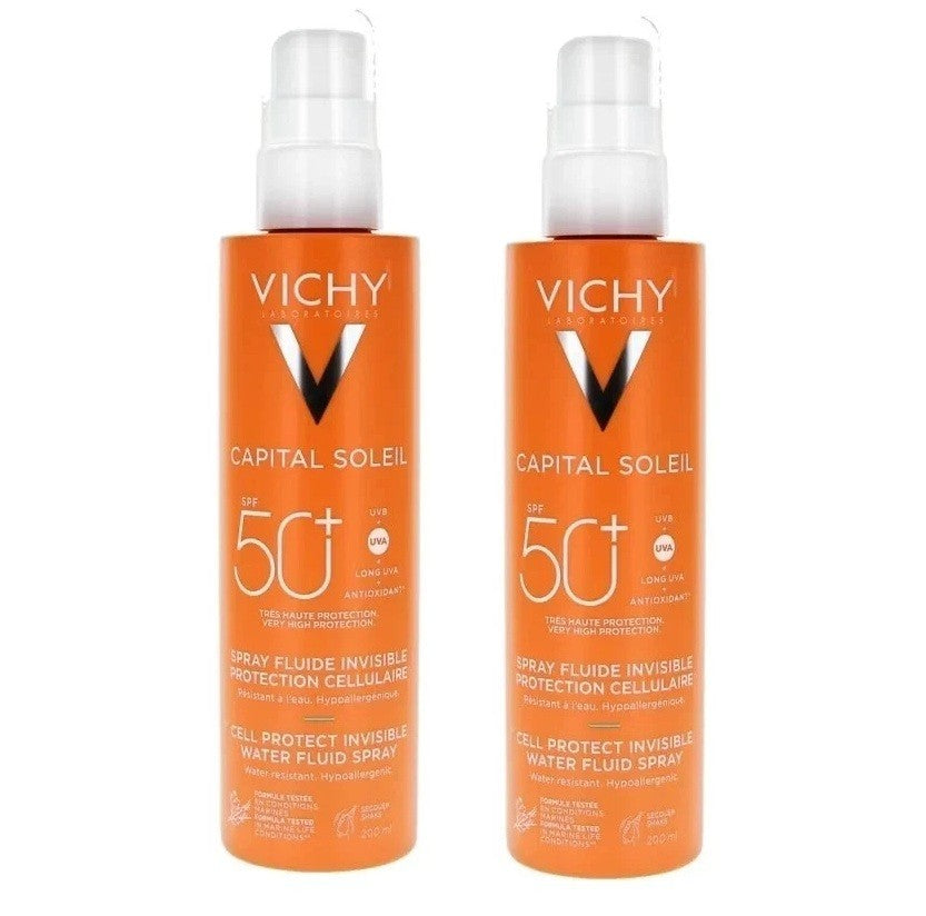 SPF50+ Sun Protection Spray for Face & Body - Water Resistant, 200ml