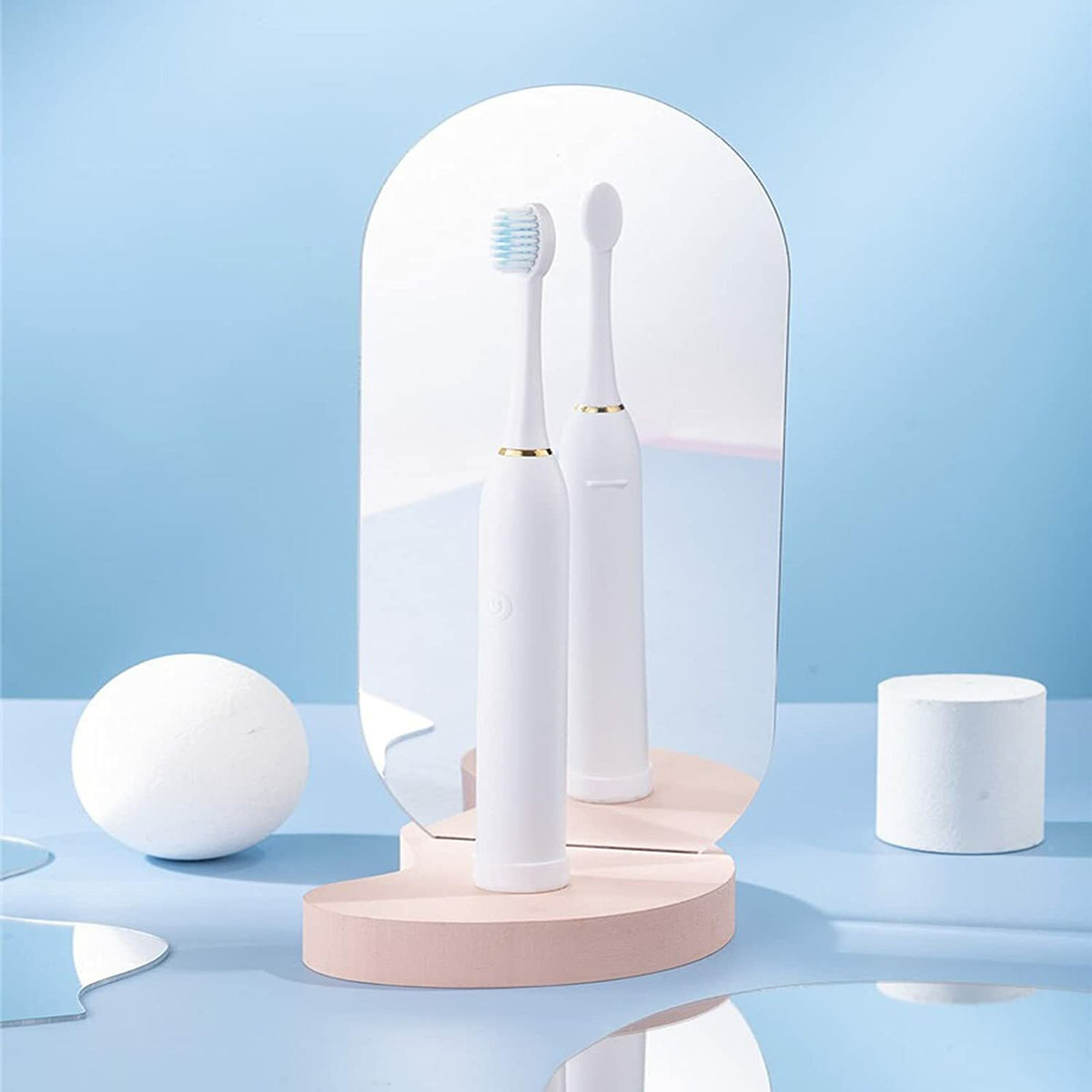 Wireless Sonic Electric Toothbrush with 6 Modes and Waterproof Design