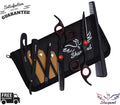 Professional Hair Cutting & Thinning Scissors Set 6.5" with Razor & Tweezer