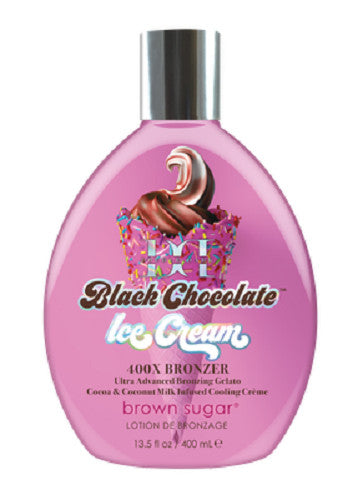 Double Dark Black Chocolate Ice Cream 13.5oz Tan Inc - Frozen Dessert