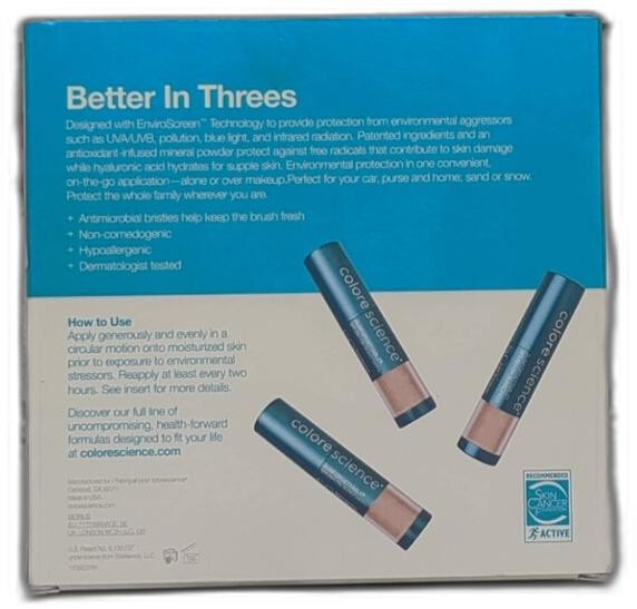 Sun Protection Brush-On SPF 50 Shield Multipack - Mineral Sunscreen for Face & Body