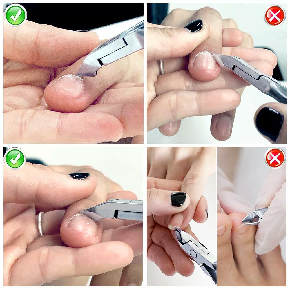 High Quality Stainless Steel Nail Cuticle Nippers - Precise Manicure Tool