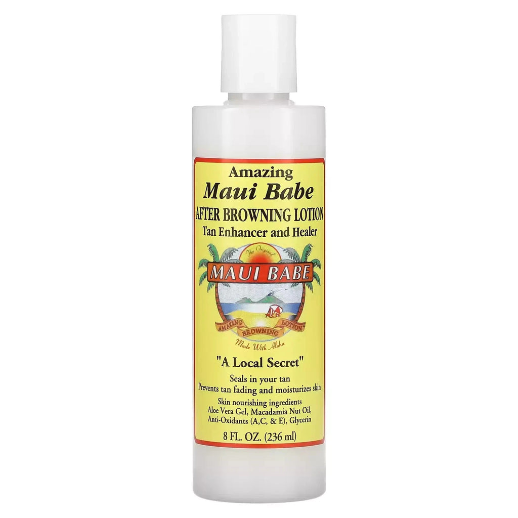 After Sun Tan Extender Lotion - Hawaiian Natural Sun Recovery & Moisturizer (Pack of 4)