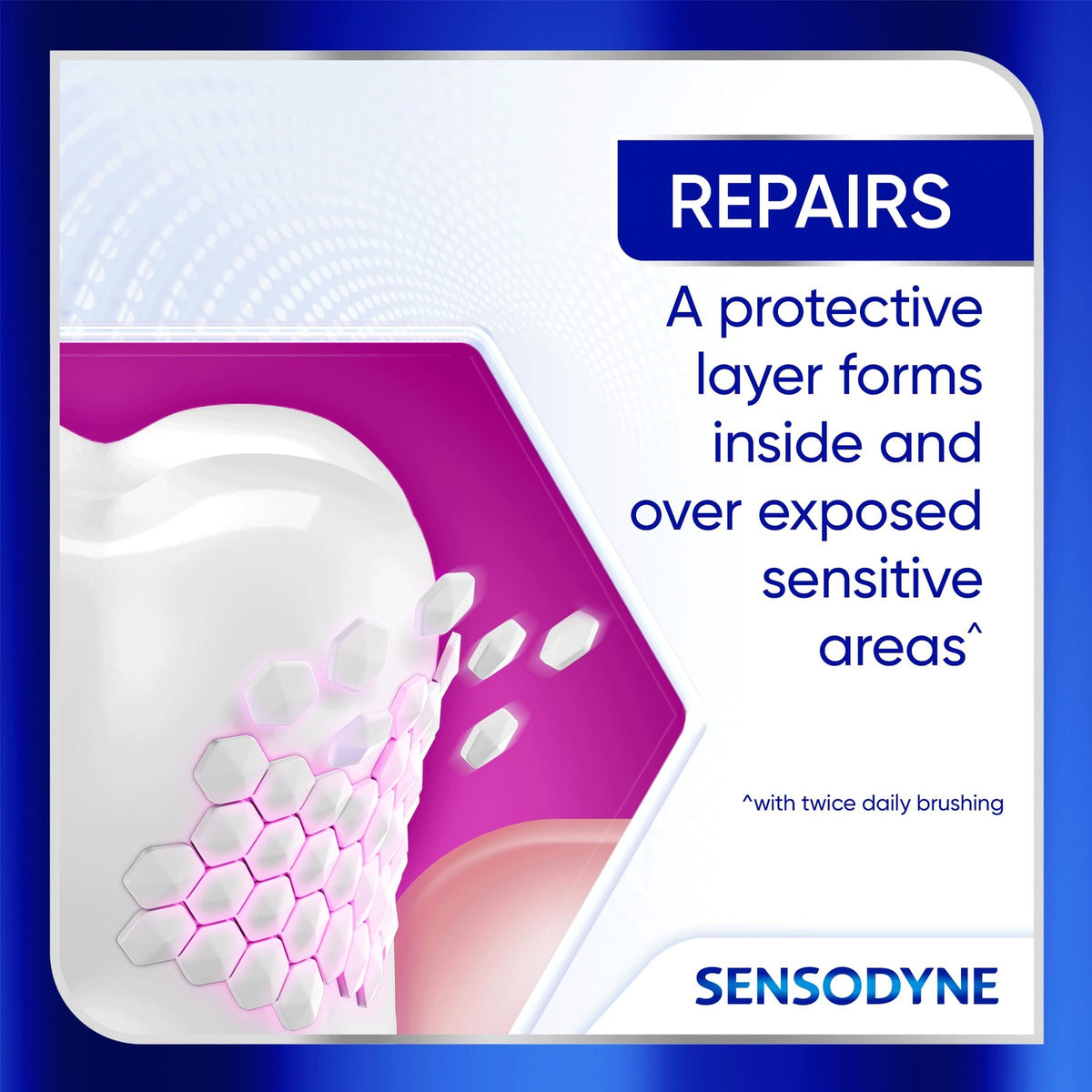 Sensodyne Whitening & Repair Toothpaste for Sensitive Teeth 2.3 oz