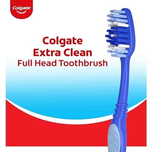 Medium Toothbrushes 6 Pack - Soft Bristle Oral Care for Adults