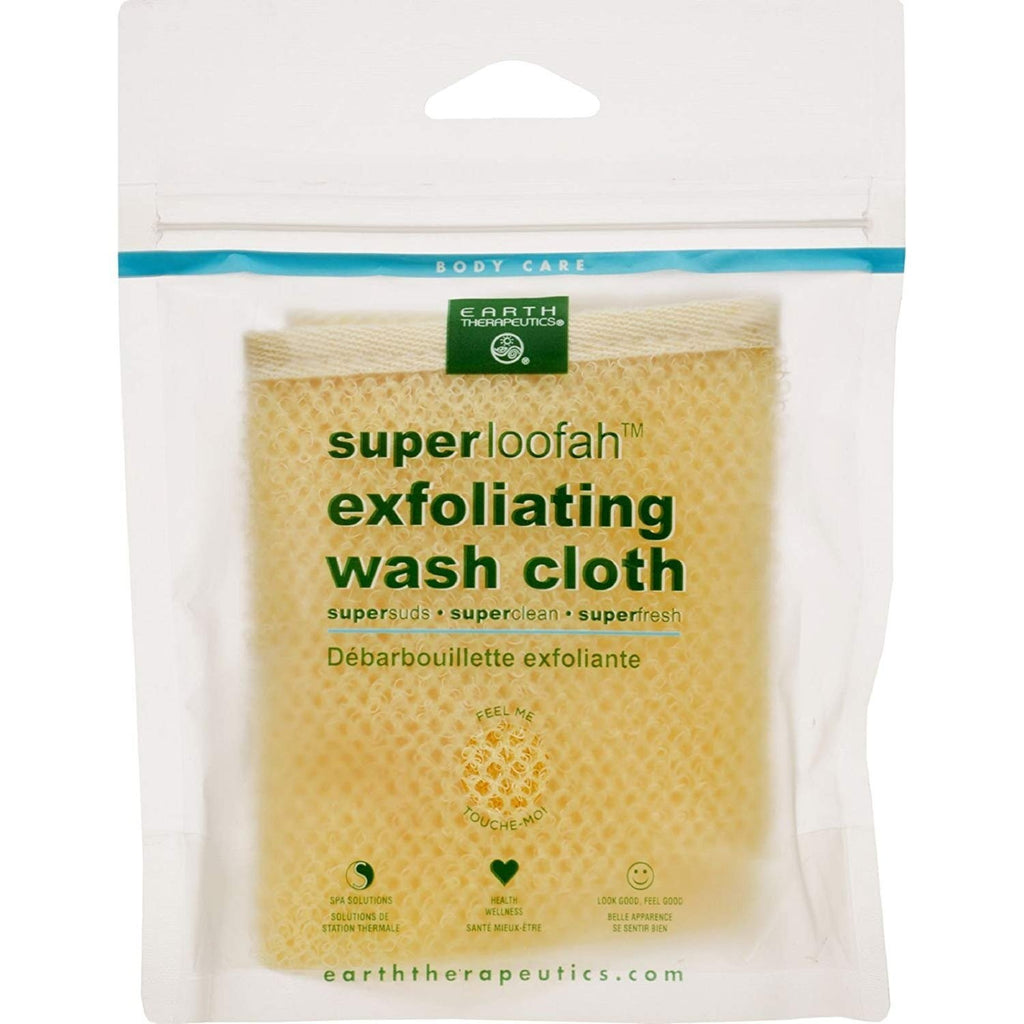 Exfoliating Loofah Body Wash Cloth - Soft, Reusable for Skin Polishing