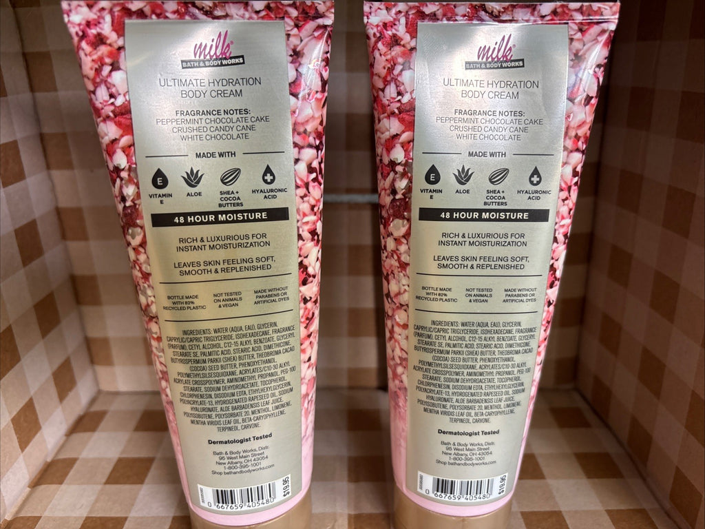 Peppermint Bark Truffle Body Cream Set - Bath & Body Works