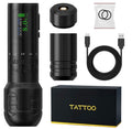 Wireless Tattoo Machine C1 Plus — 7 Stroke Settings 2.0–4.2mm, 1900mAh Battery