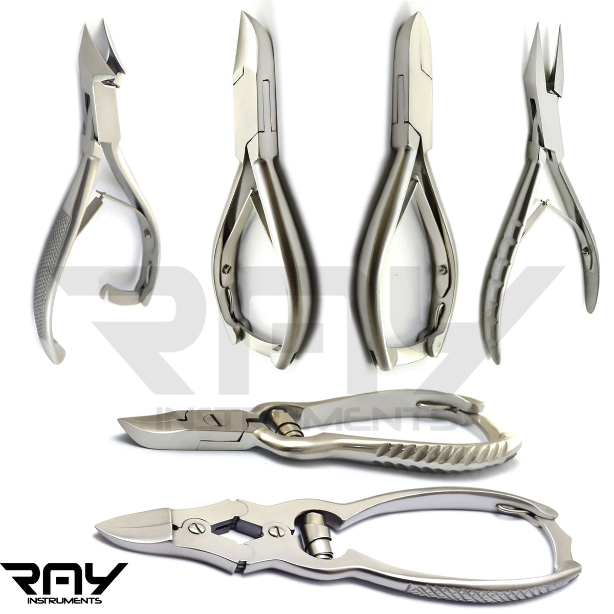 Professional Toe Nail Nippers Clippers for Thick Nails - Manicure & Pedicure Tool