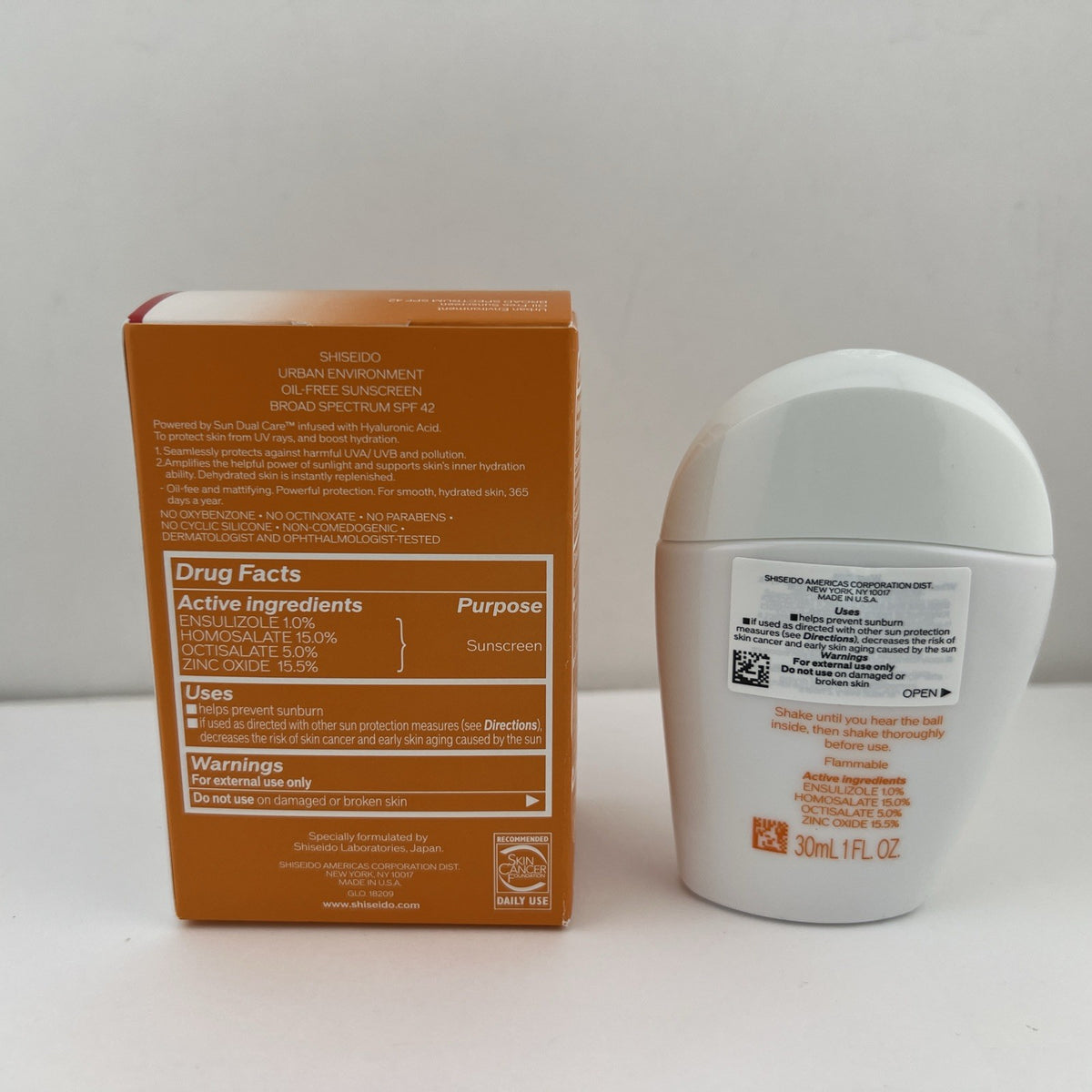 Oil-Free SPF 42 Sunscreen with Dual Care Protection 30mL