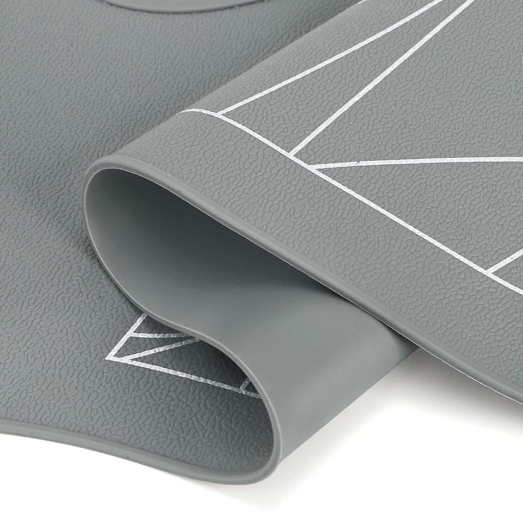 Hair Cutting Collar Cape Silicone Salon Guide for Hairdressing & Styling