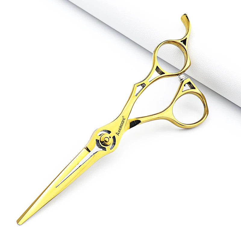 Professional Hairdressing Scissors 6 Inch Barber Shears with Ergonomic Handles