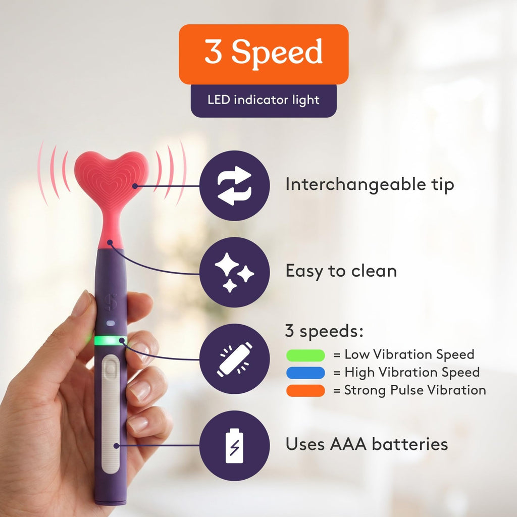 Oral Motor Stimulation Kit with 12 Textured Heads for Sensory and Speech Support