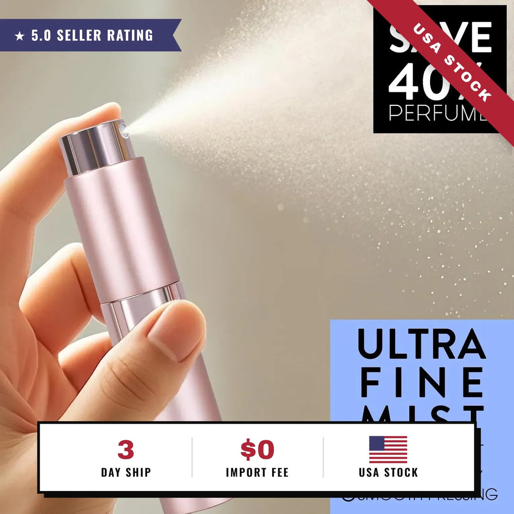 6 Pack 8ML Refillable Perfume Atomizer Spray Bottles for Travel & Reuse