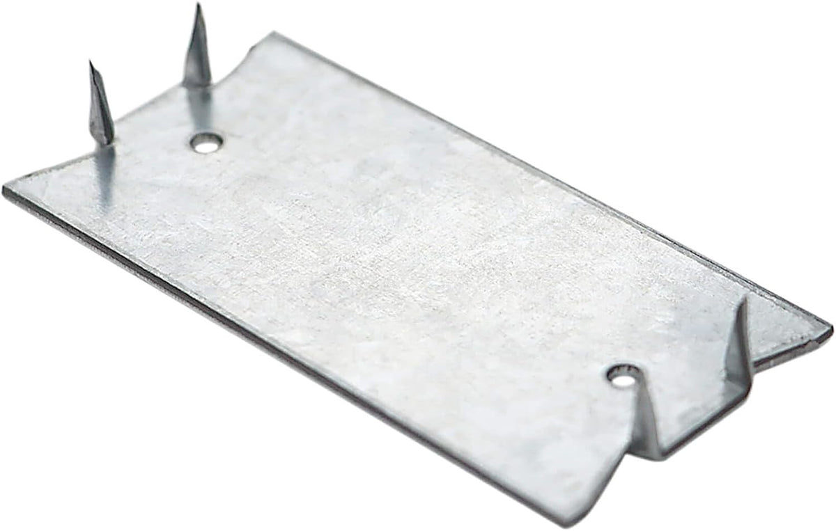 50PCS 1.5 x 2 Inch Nail Plates for Wiring and Pipe Protection