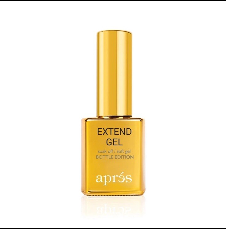 Apres Extend Gel Tips Adhesive Gold Bottle 0.5oz - Nail & Nail Tip Glue
