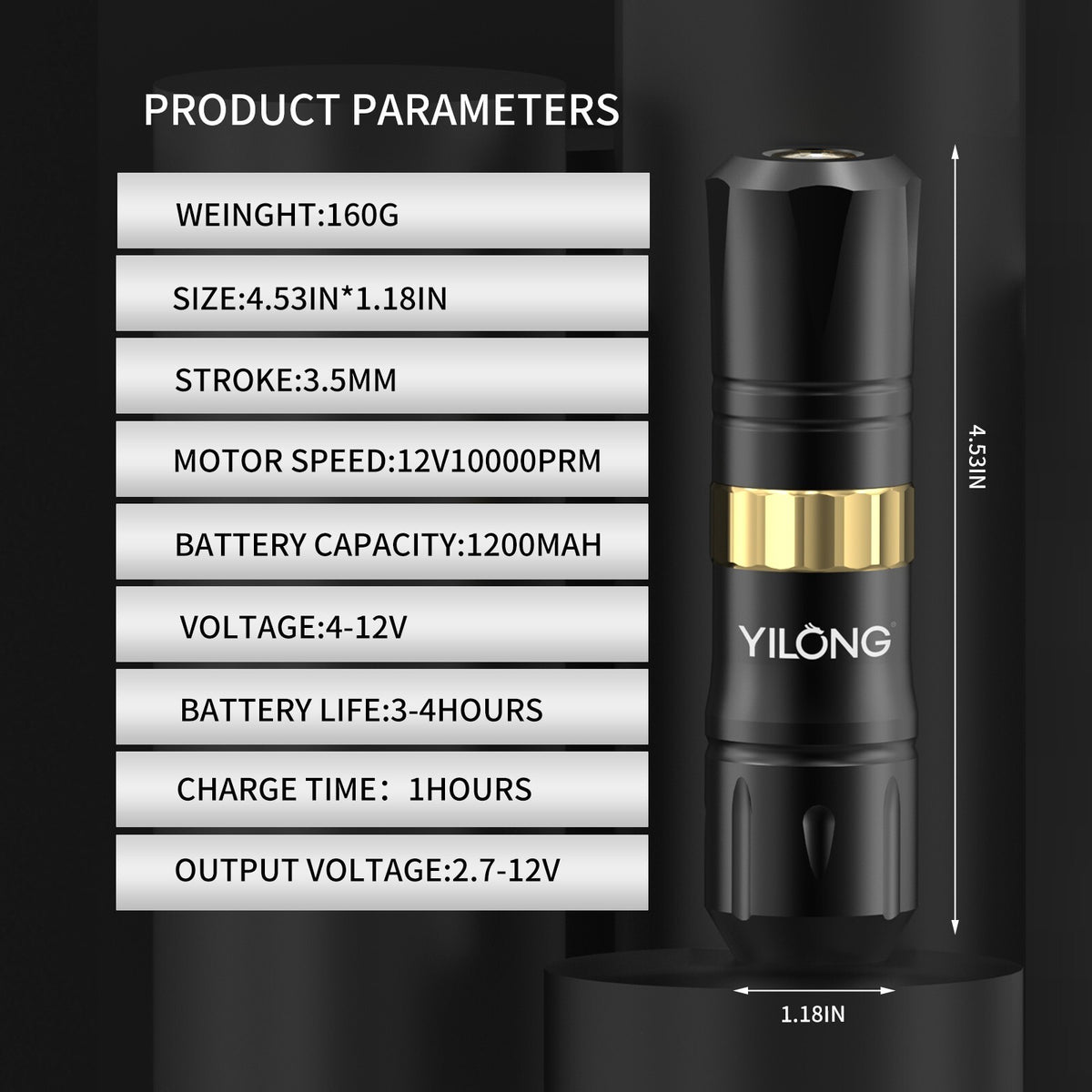 Wireless Tattoo Kit Pen Machine with Ink, Needles & Battery — Beginner Friendly