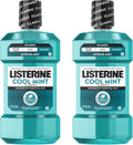 Antiseptic Mouthwash with Cool Mint Flavor - 1.5L 2-Pack