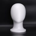 Lightweight White Foam Mannequin Head for Wig Display and Styling