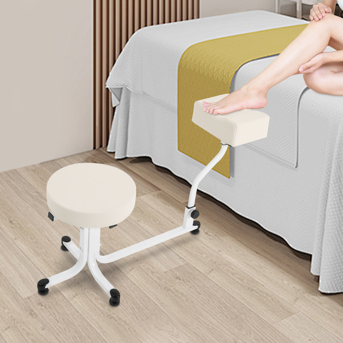 Professional Pedicure Manicure Salon Footrest Stool with Footrest