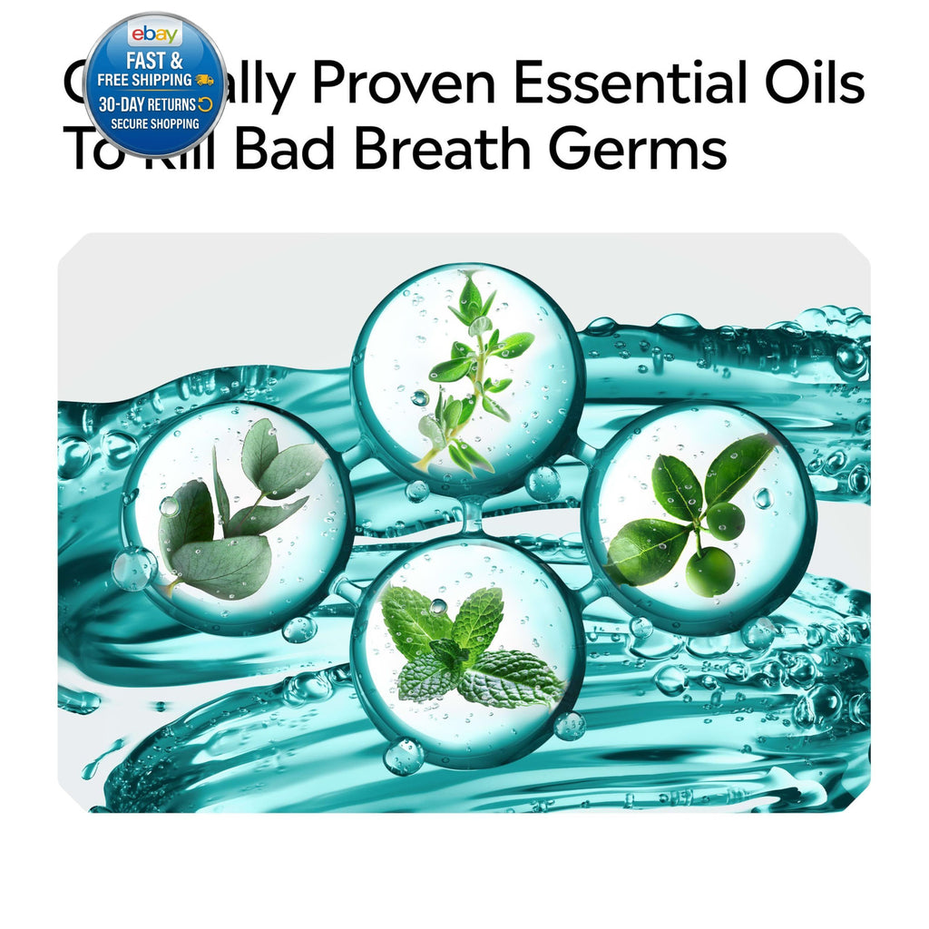 Antiseptic Mouthwash for Fresh Breath and Gum Care - 8.5 Fl Oz