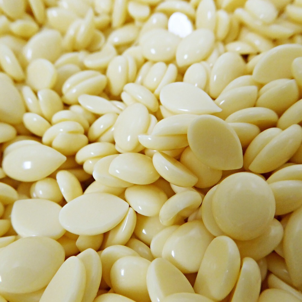 White Tea Hard Wax Beads for Hair Removal 2.2 lb - Made in Italy