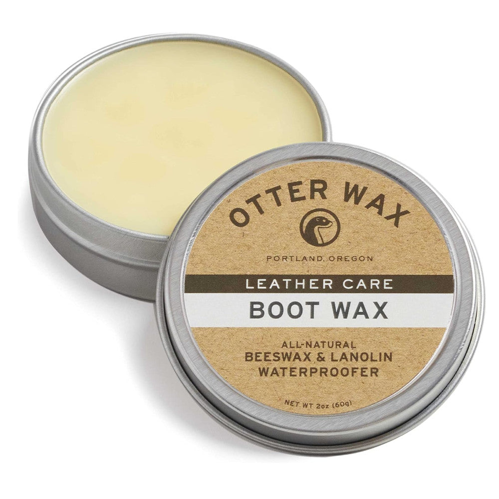 All-Natural Leather Boot Wax | Otter Wax 2oz Waterproofing & Nourishing Wax