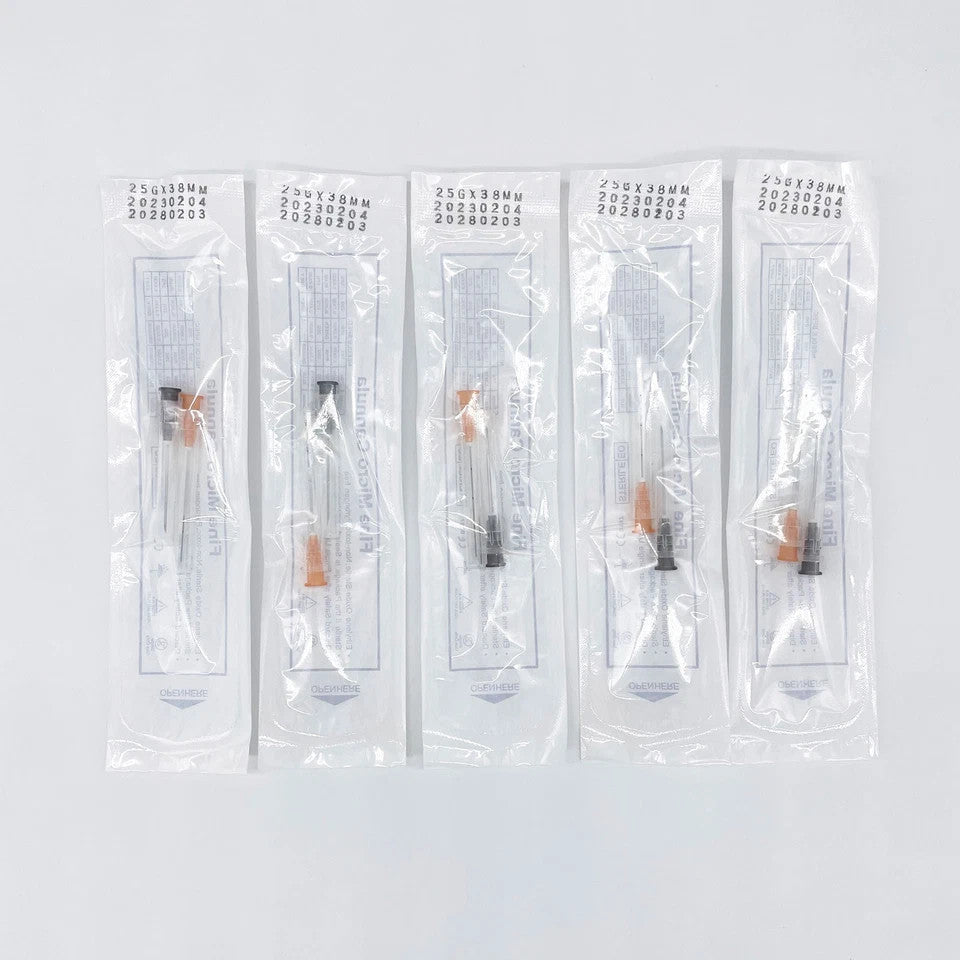 Cannula Needle Pack 18G-30G for Fillers, Micro Blunt-Tip Puncture Cannulas Variants