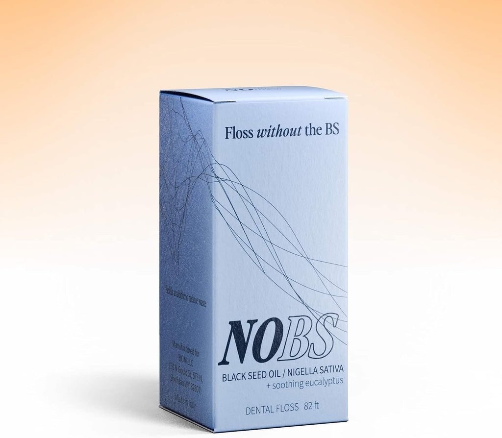 Natural Expanding Dental Floss with Nigella Sativa & Eucalyptus - Cruelty-Free