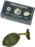 Marseille Olive Oil Soap Wall Mount Rotary Holder 290g Natural
