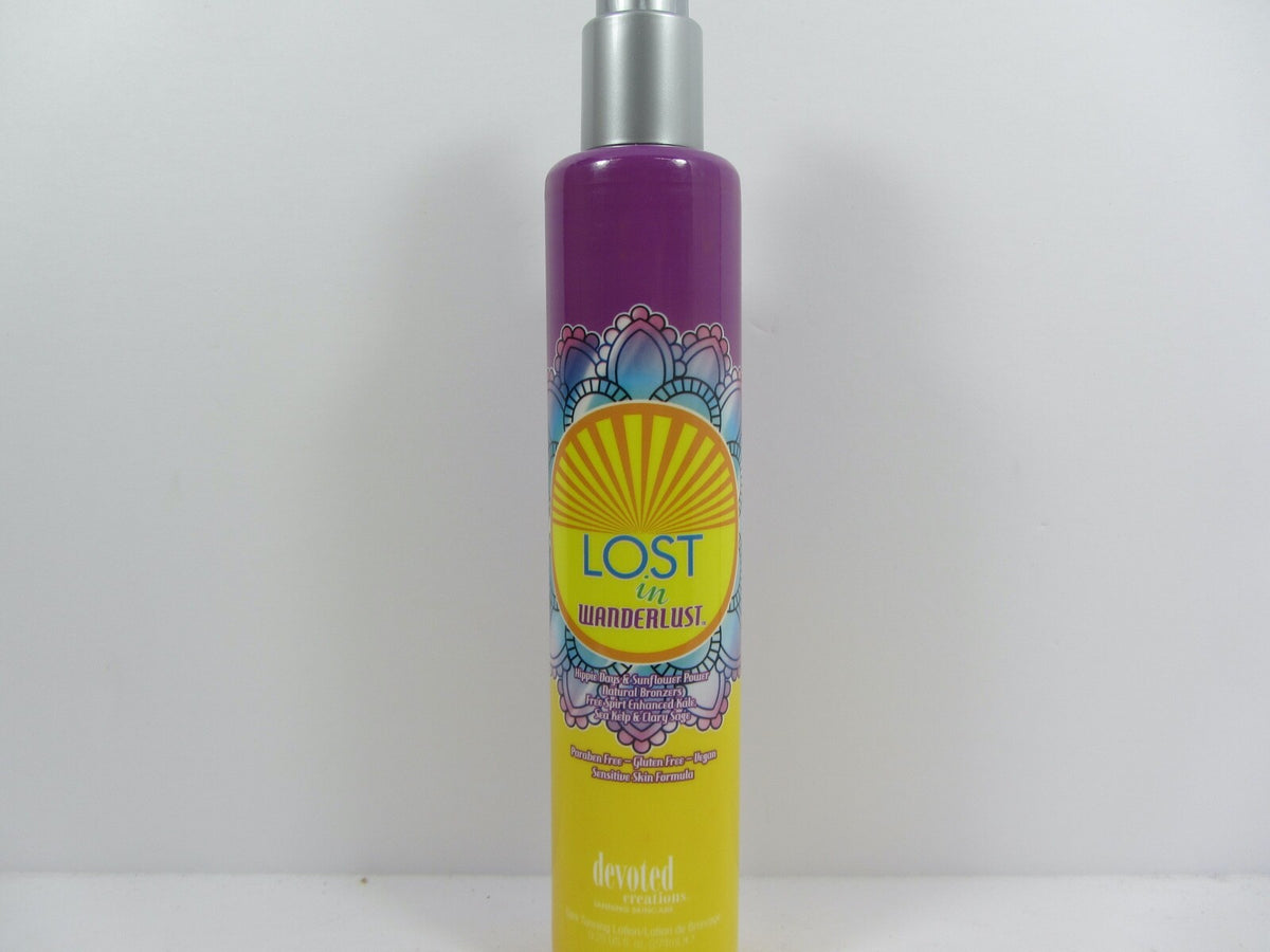Devoted Creations Lost in Wanderlust Sensitive Skin Tanning Lotion 9.25oz