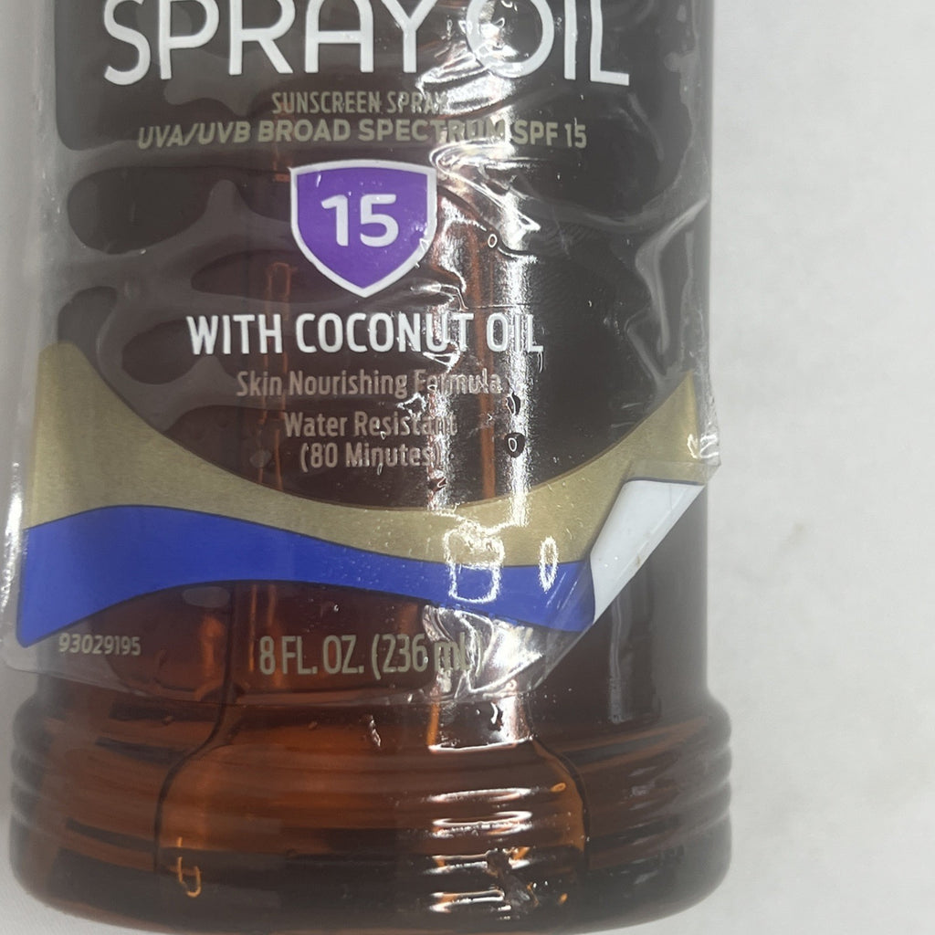 SPF 15 Protective Spray Oil with Carrot & Banana Extracts - Broad Spectrum Sun Protection