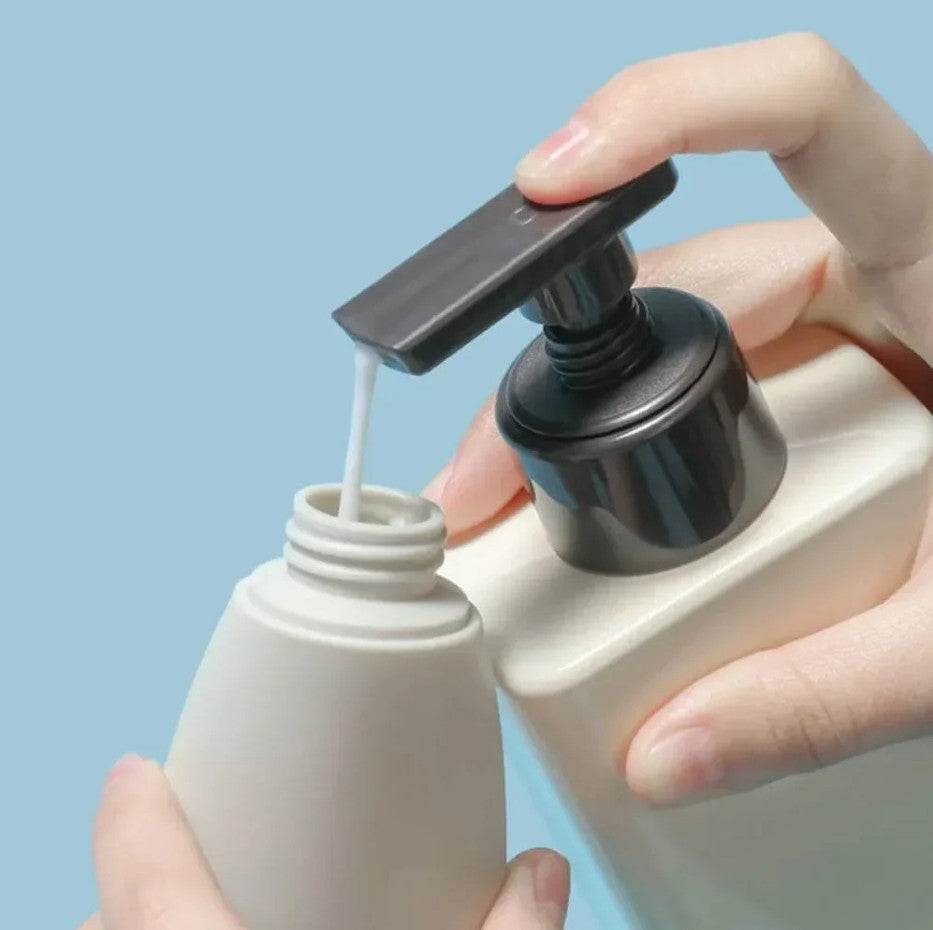 4-Pack 60ml Refillable Travel Bottles Set for Toiletries & Liquids