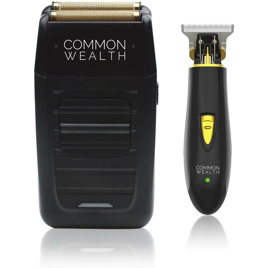 Professional Cordless Shaver & Skeleton Hair Trimmer Kit for Barbers