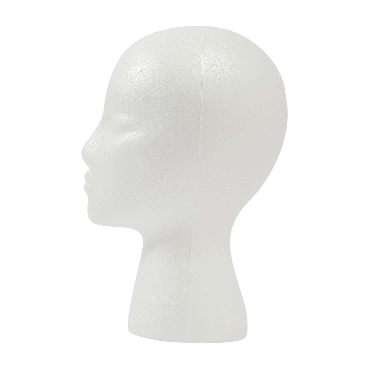 12PCS Foam Mannequin Head Female Display Wig Hat Glasses Model