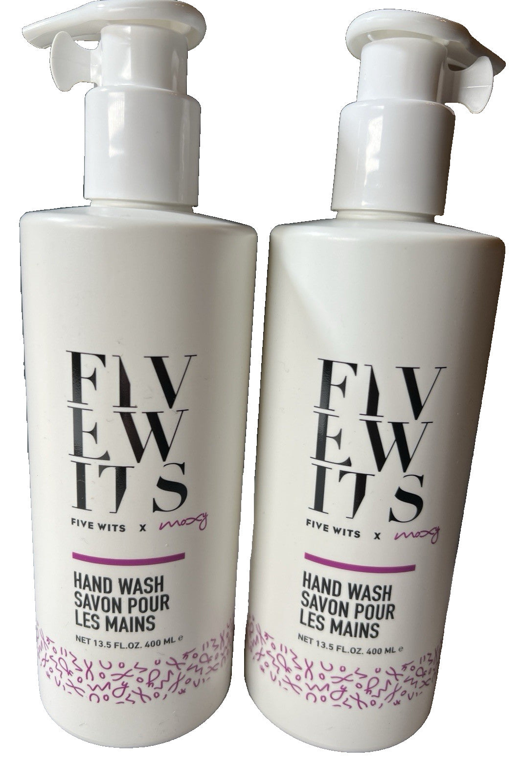 Hand Wash 13.5oz - Refreshing Lemon & Olive Flower Scent - 2 Bottles