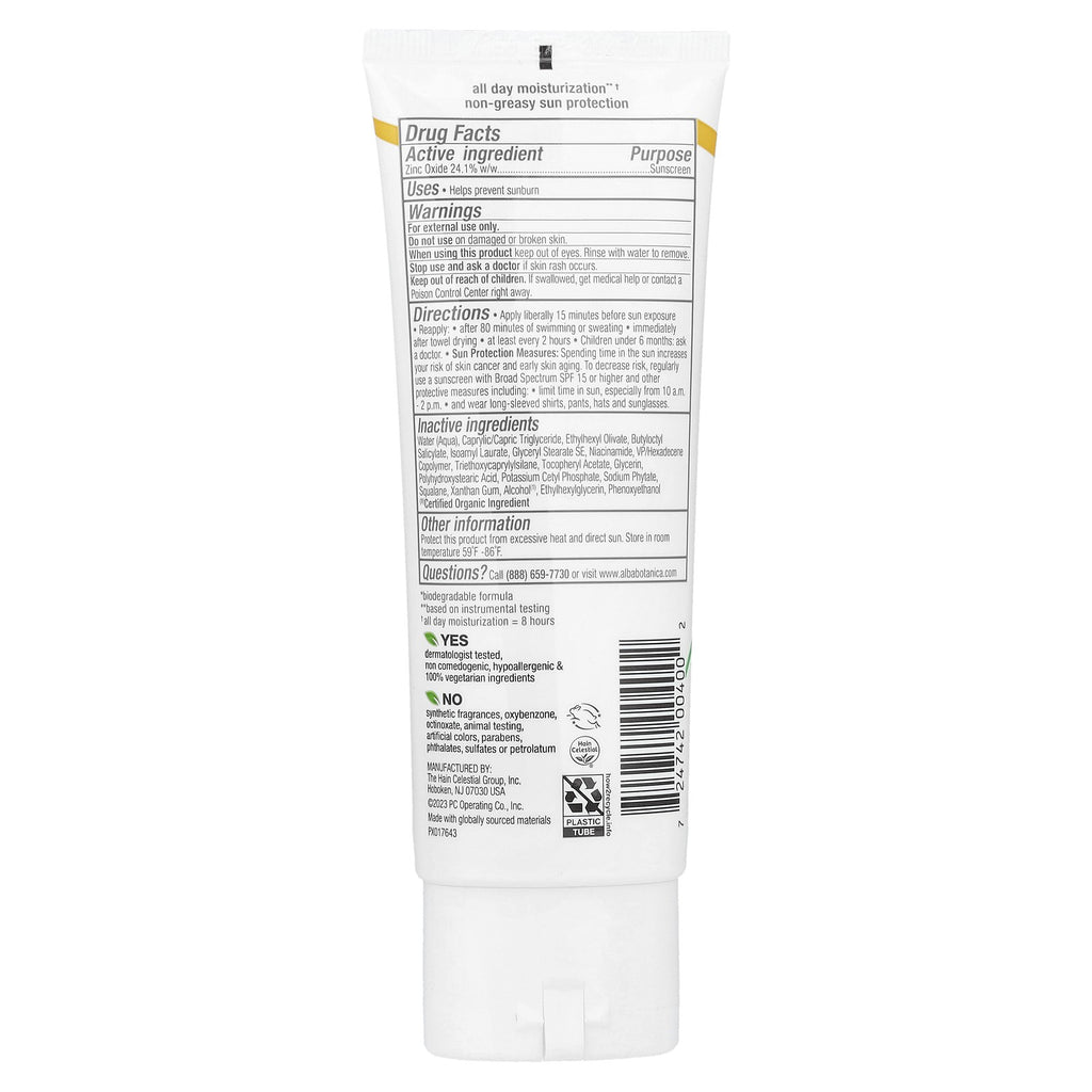 Mineral Sunscreen Lotion SPF 50 Fragrance-Free Water-Resistant 3 fl oz