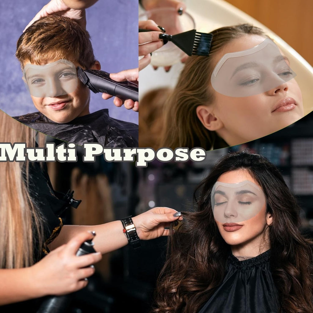 Disposable Face Shields for Shower & Salon Use - 100 Pack