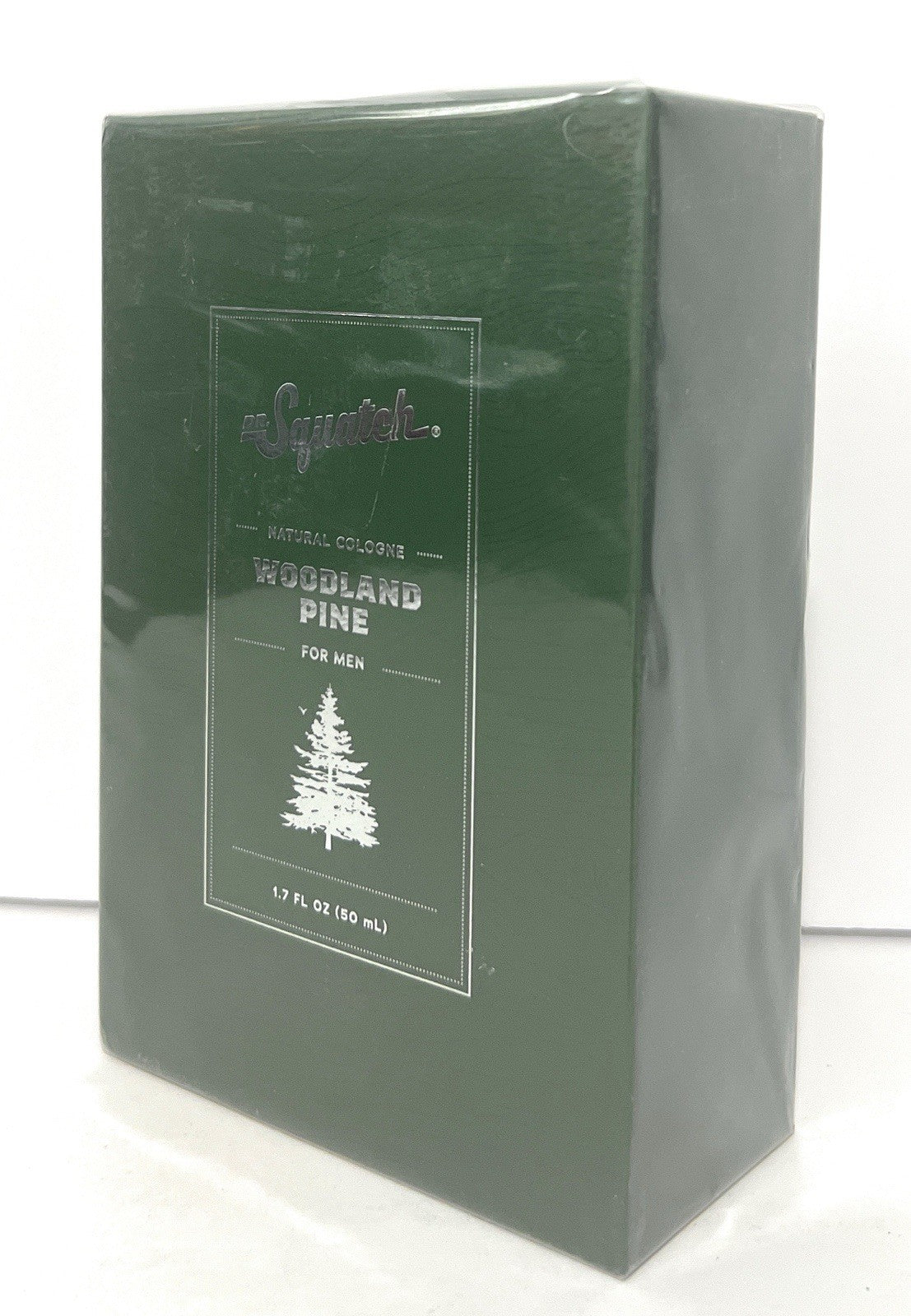 Natural Cologne Woodland Pine for Men 1.7 oz - Fresh Scent, Sealed