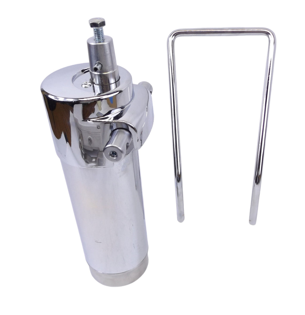 Salon Chair Hydraulic Lift Pump Chrome - Lower Hydraulic Pump for Stylists