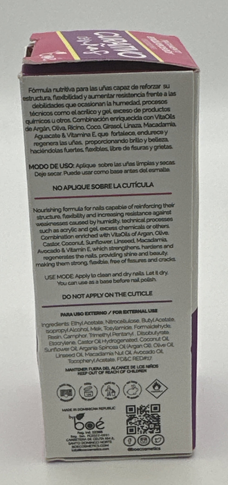 Instant Nail Hardener Treatment - 0.6 Fl Oz Nail Strengthening Serum