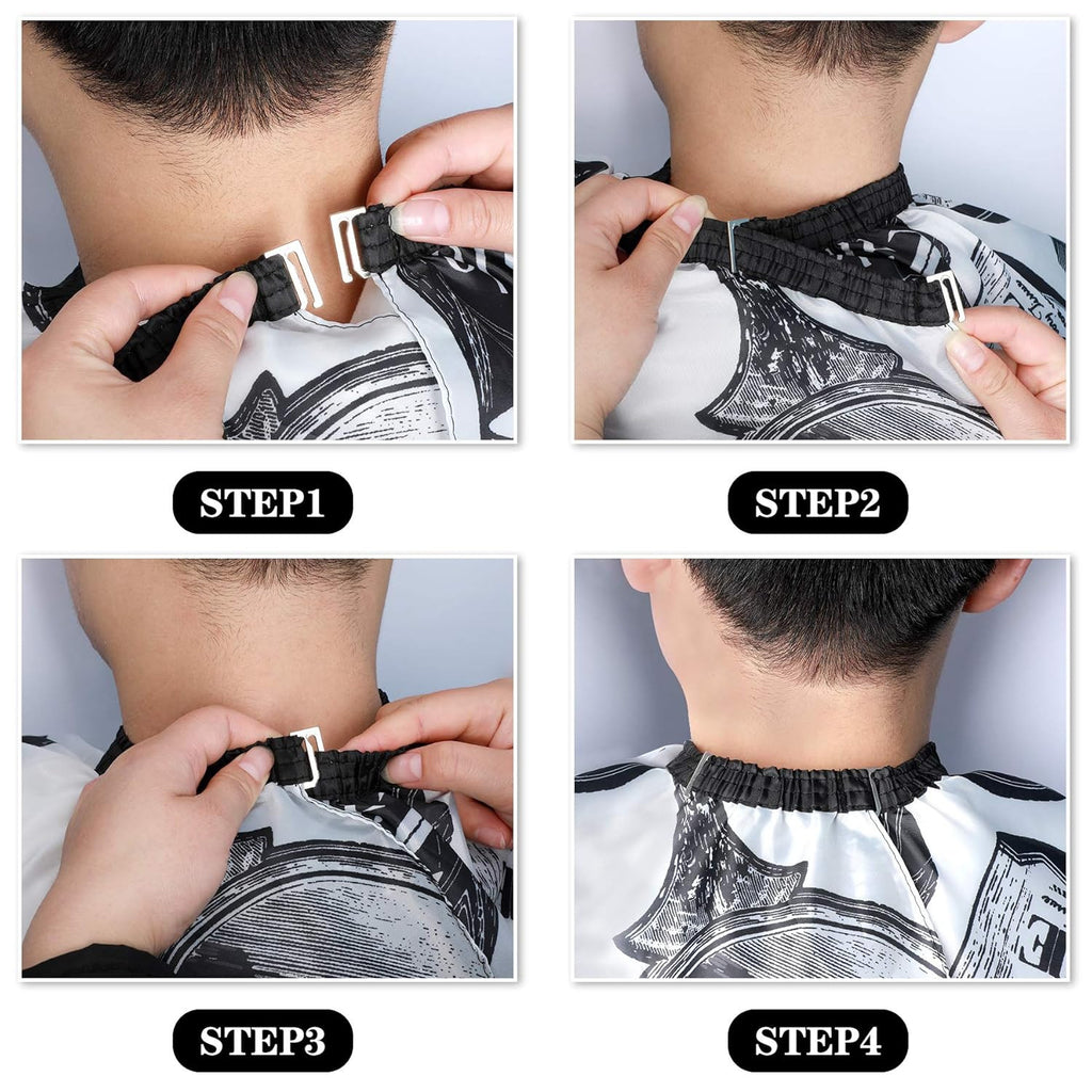 Professional Hair Cutting Cape 2 Pack - Salon Barber Hairdressing Cloaks