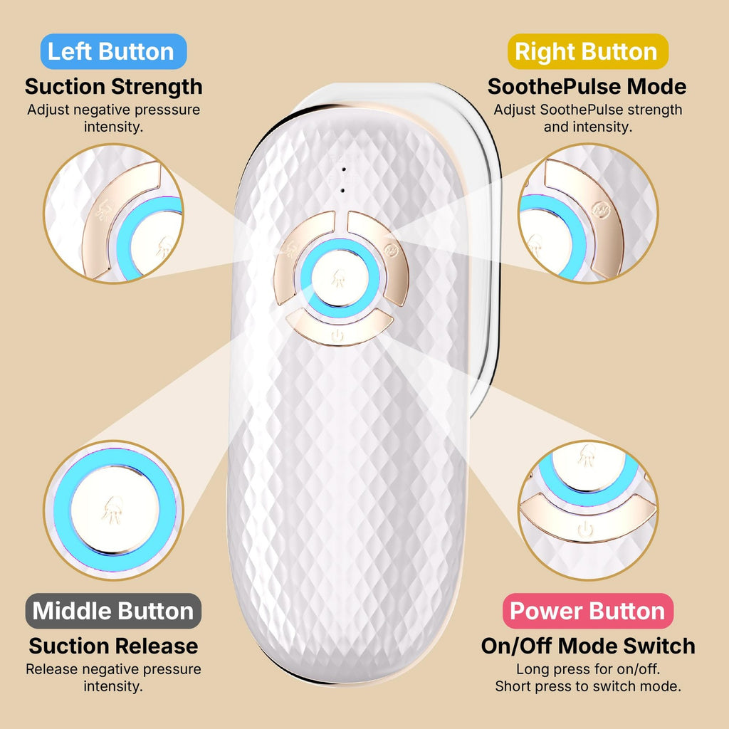 Body Sculpting Massage Device with Lymphatic Drainage - Handheld, Rechargeable