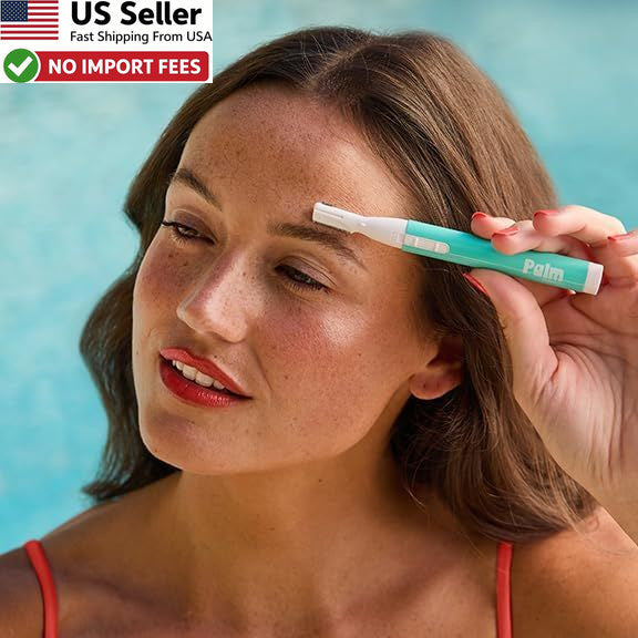 Personal Hair Trimmer for Eyebrows Nose Lip - Painless Grooming Kit