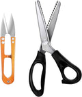 Decorative Zig Zag Pinking Shears, Craft Scissors, Serrated Knife 23cm