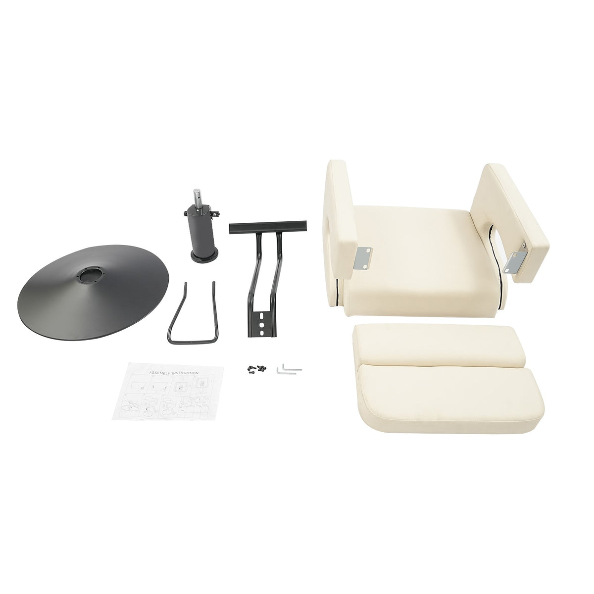 Adjustable 360° Rotatable Salon Chair with Ergonomic Design for Hairdressing