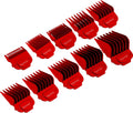 Magnetic Clipper Guards Set for Andis Master Clippers - 10 Pieces, Sizes 1/16 to 1 Inch
