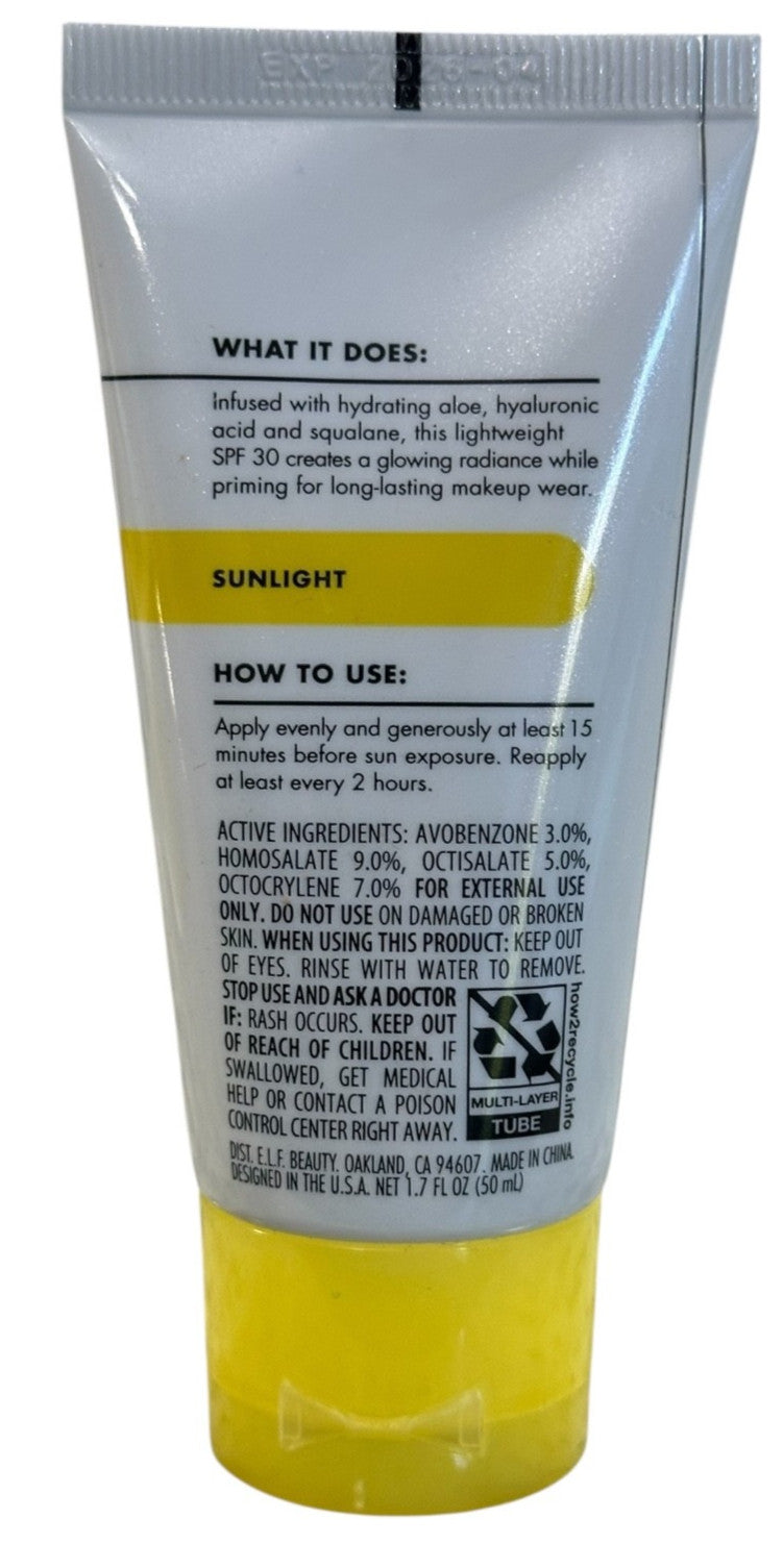e.l.f. Skin Suntouchable Whoa Glow Sunscreen SPF 30 1.7 fl oz