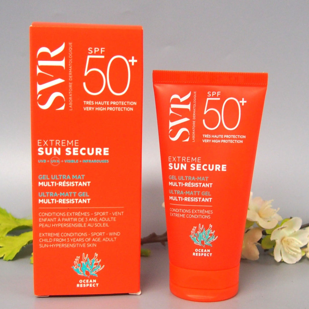 SVR Sun Secure Extreme SPF50+ Ultra-Matt Gel 50ml - High Resistance Sun Protection